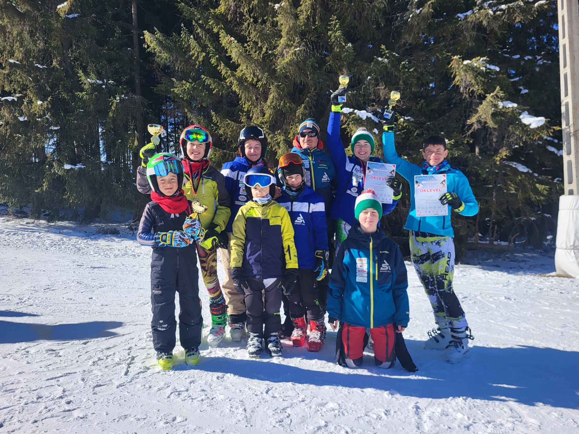 Összes sportolónk pódiumon az Országos Bajnoki futamokon